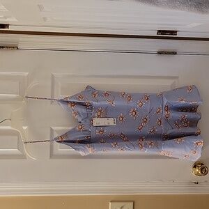 URBAN OUTFITTERS Floral Spaghetti Strap Dress